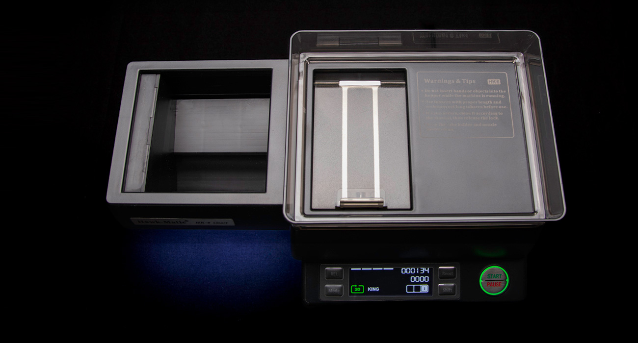 Hawk-Matic HK-6 hopper, tube magazine and illuminated display